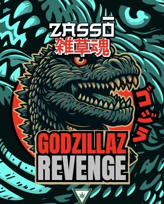 Godzilla's Revenge strain artwork